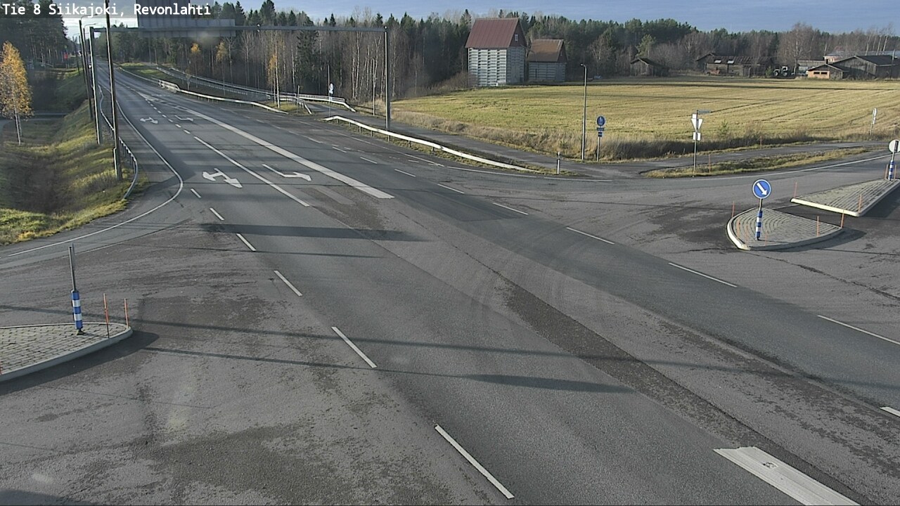 Kelikamerat Kuva Tie 8 Siikajoki, Revonlahti, Siikajoki, Pohjois-Pohjanmaa