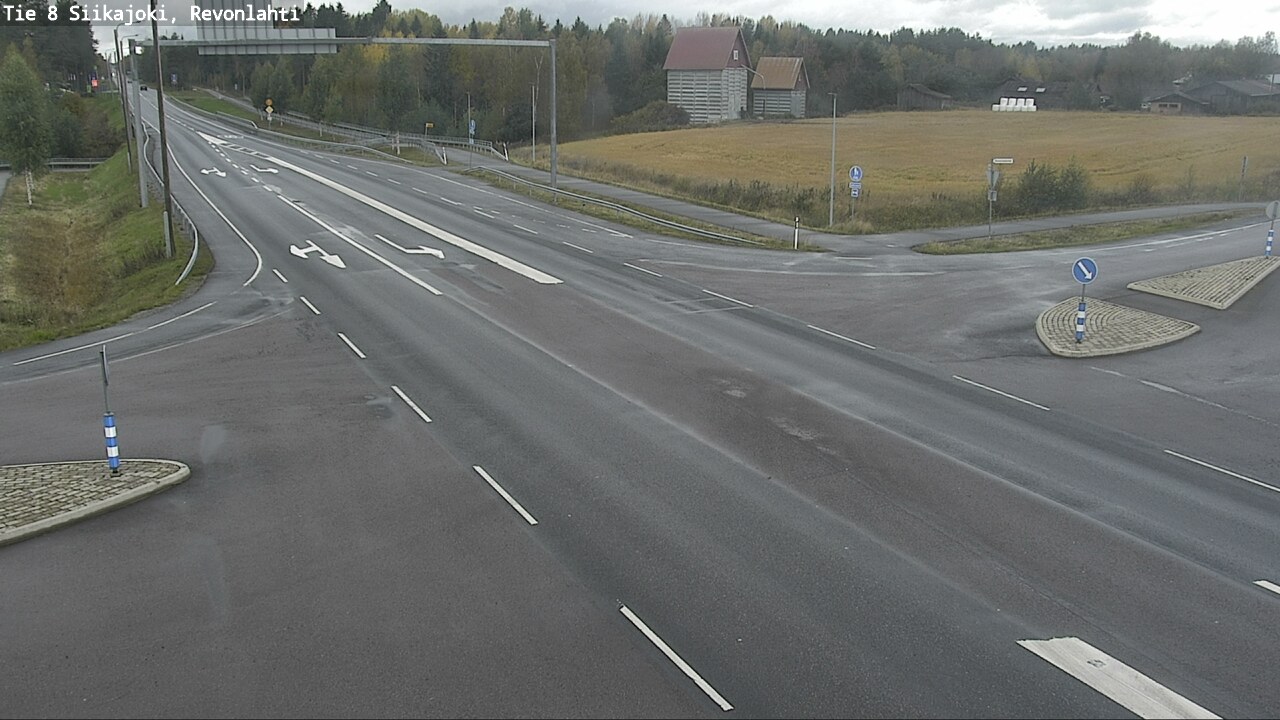 Kelikamerat Kuva Tie 8 Siikajoki, Revonlahti, Siikajoki, Pohjois-Pohjanmaa