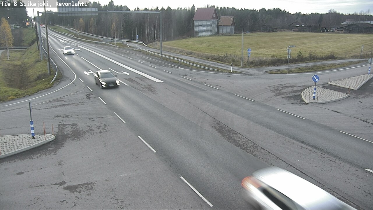 Kelikamerat Kuva Tie 8 Siikajoki, Revonlahti, Siikajoki, Pohjois-Pohjanmaa