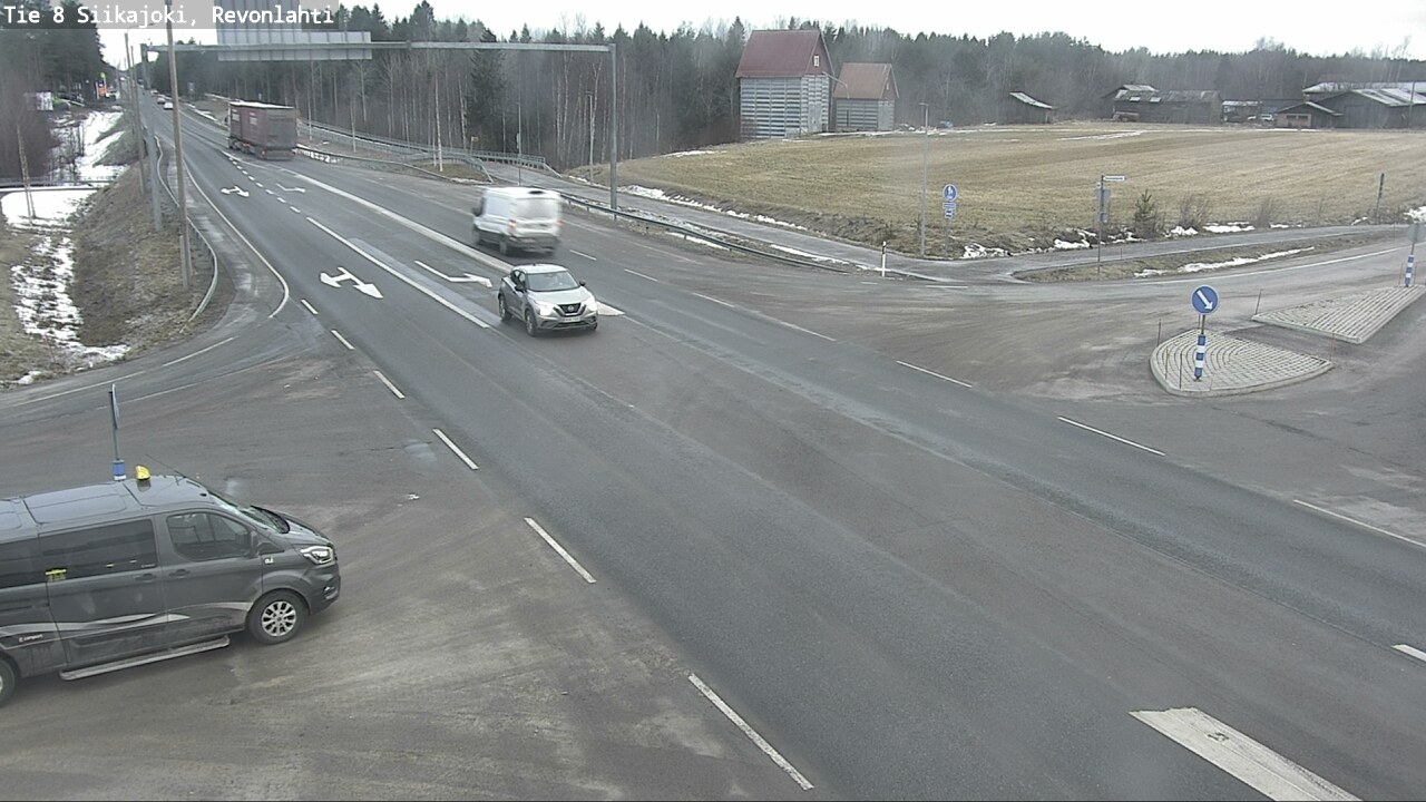 Kelikamerat Kuva Tie 8 Siikajoki, Revonlahti, Siikajoki, Pohjois-Pohjanmaa