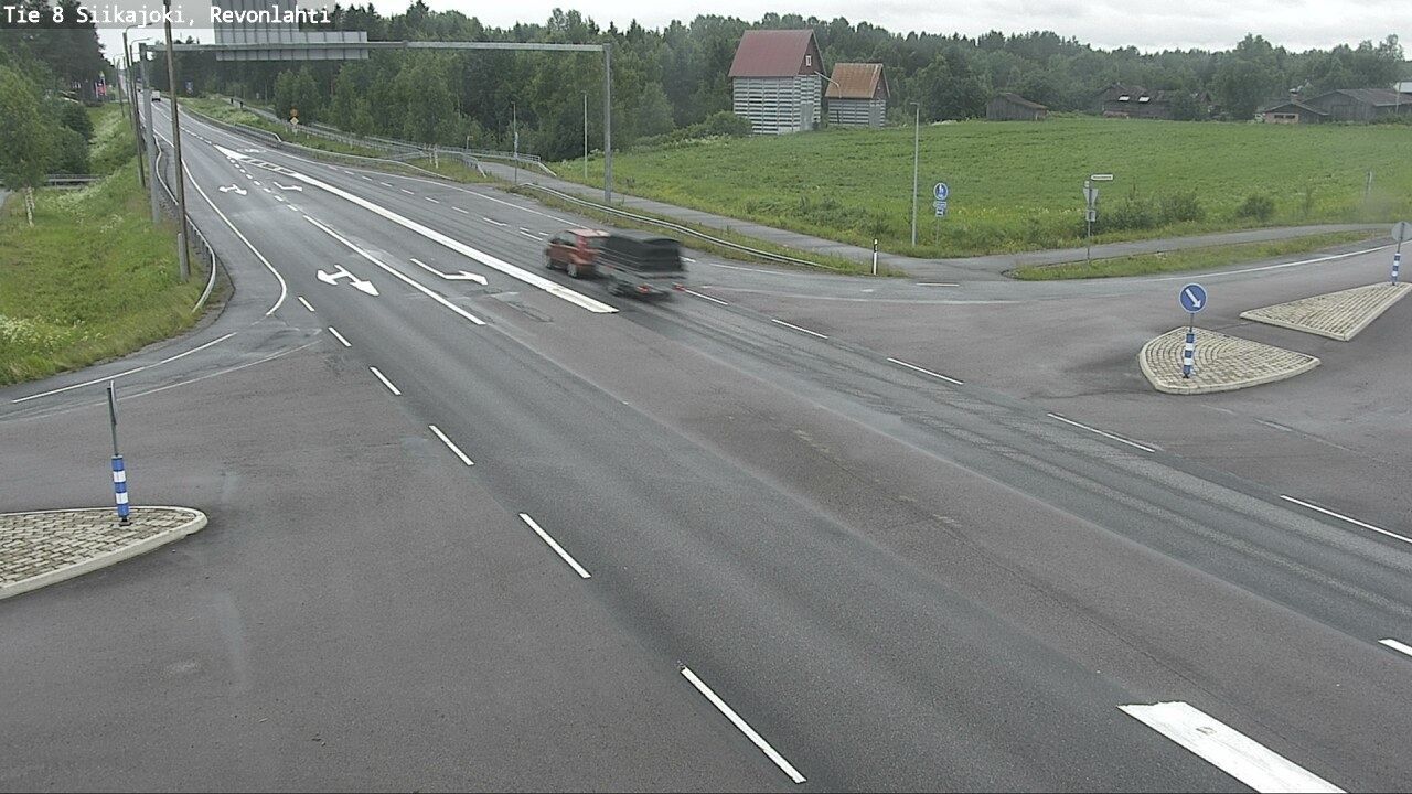 Kelikamerat Kuva Tie 8 Siikajoki, Revonlahti, Siikajoki, Pohjois-Pohjanmaa
