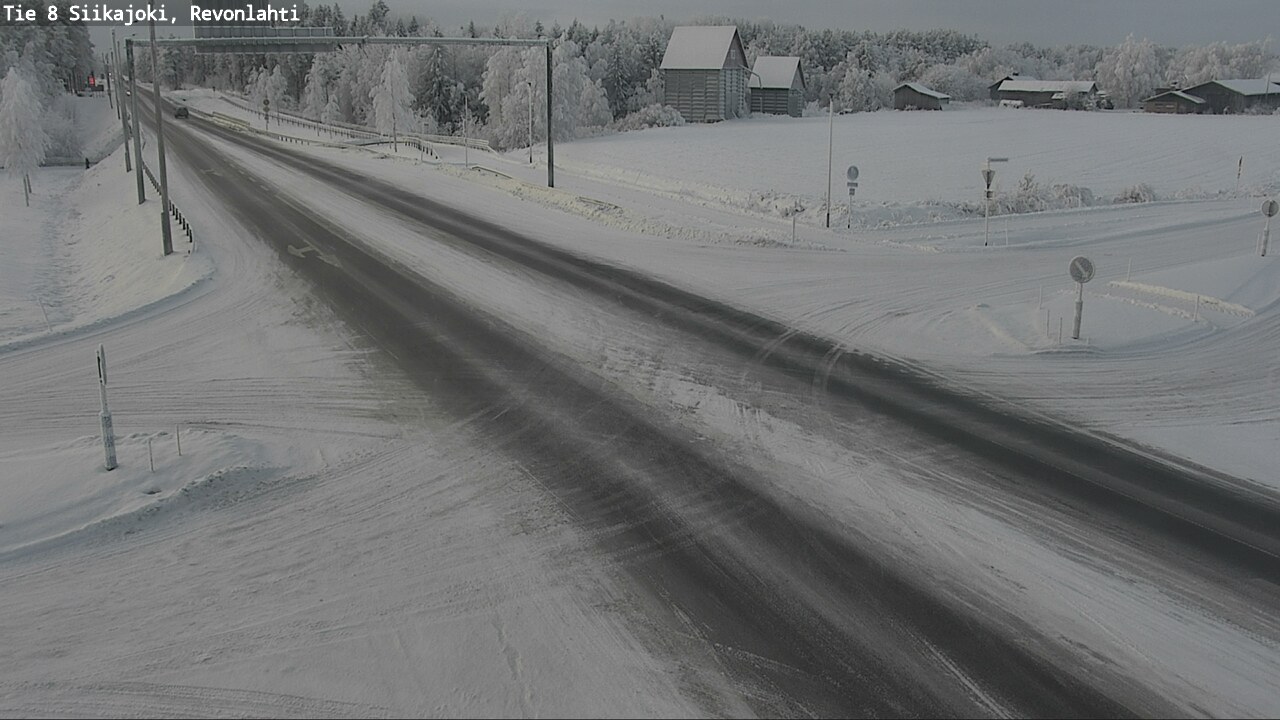 Kelikamerat Kuva Tie 8 Siikajoki, Revonlahti, Siikajoki, Pohjois-Pohjanmaa