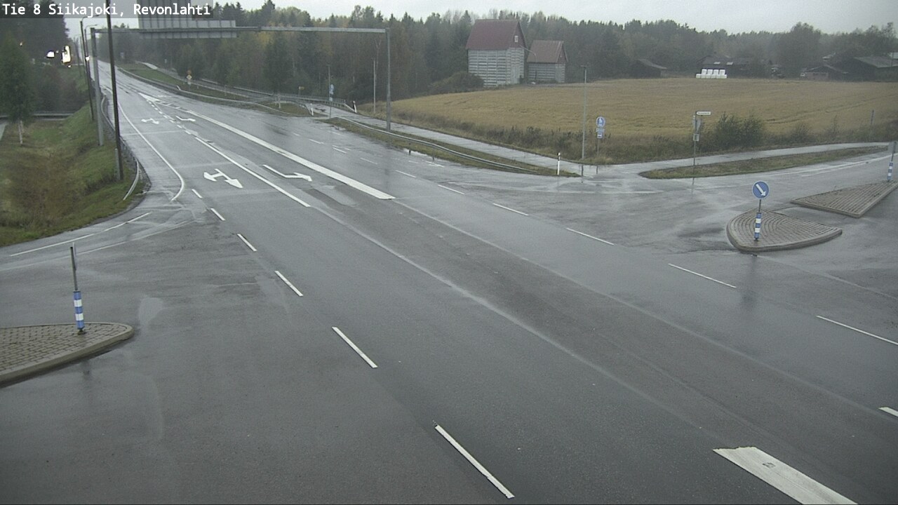Kelikamerat Kuva Tie 8 Siikajoki, Revonlahti, Siikajoki, Pohjois-Pohjanmaa