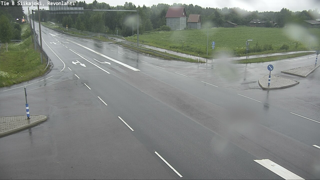 Kelikamerat Kuva Tie 8 Siikajoki, Revonlahti, Siikajoki, Pohjois-Pohjanmaa
