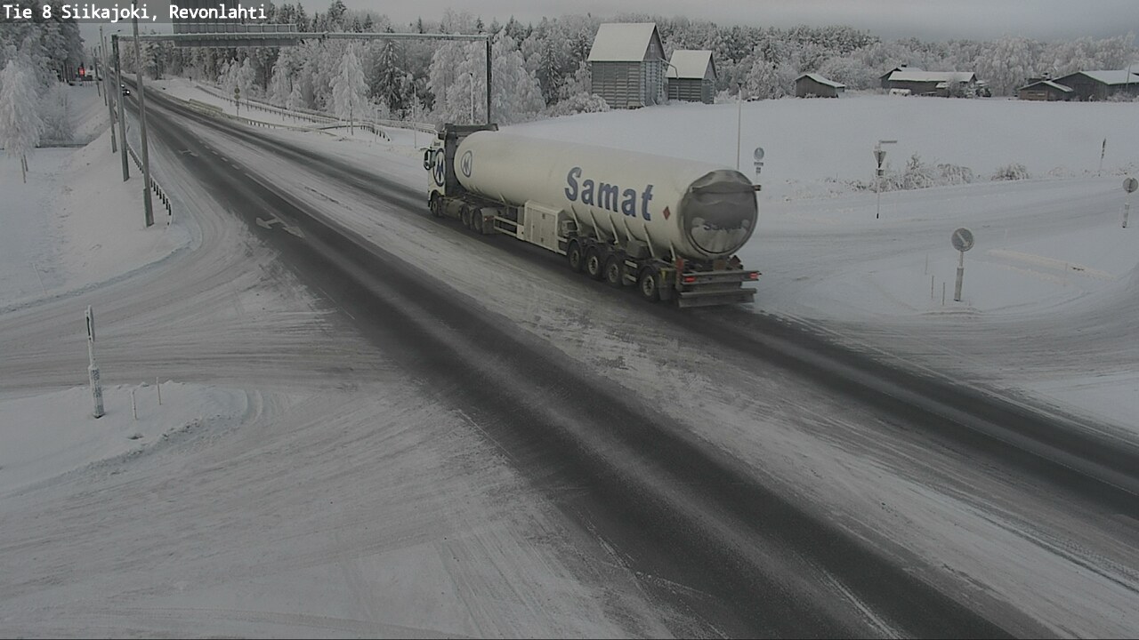 Kelikamerat Kuva Tie 8 Siikajoki, Revonlahti, Siikajoki, Pohjois-Pohjanmaa