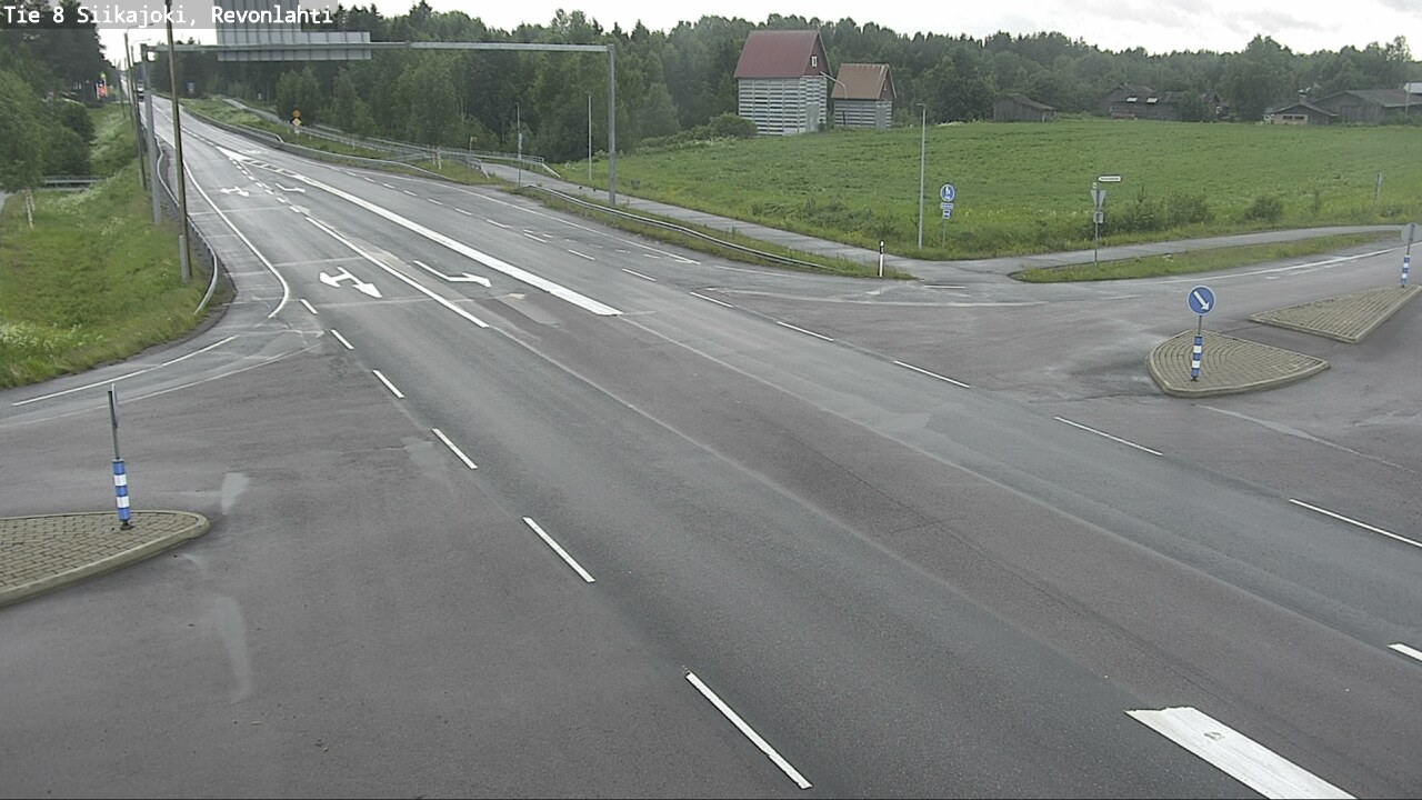 Kelikamerat Kuva Tie 8 Siikajoki, Revonlahti, Siikajoki, Pohjois-Pohjanmaa