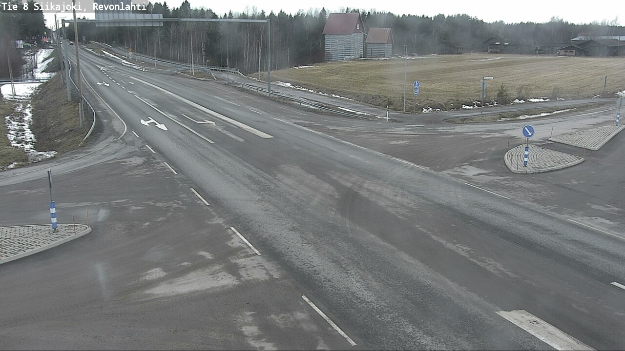 Kelikamerat Kuva Tie 8 Siikajoki, Revonlahti, Siikajoki, Pohjois-Pohjanmaa