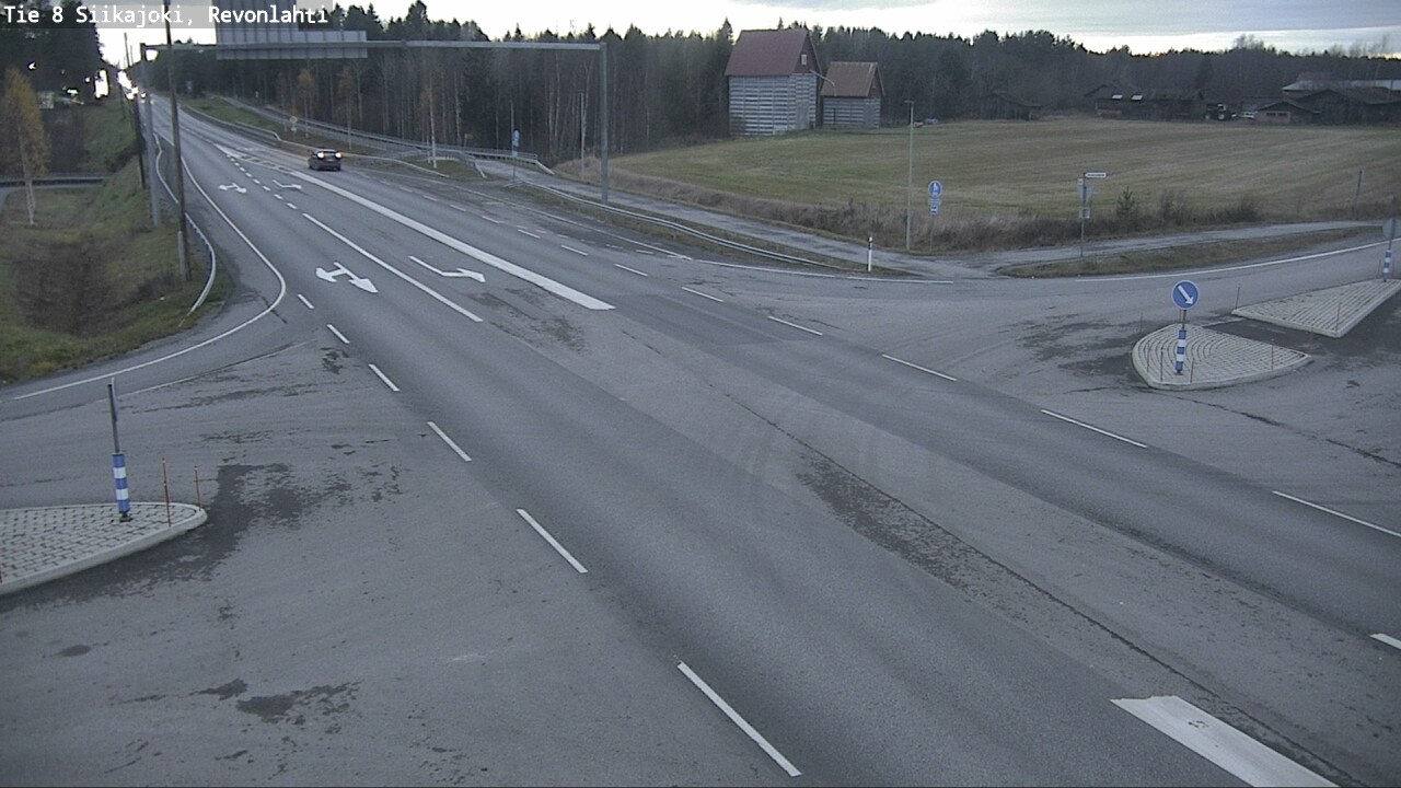 Kelikamerat Kuva Tie 8 Siikajoki, Revonlahti, Siikajoki, Pohjois-Pohjanmaa