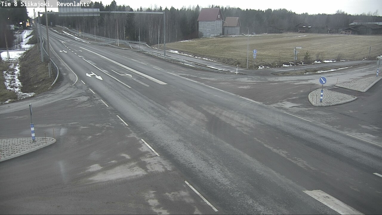 Kelikamerat Kuva Tie 8 Siikajoki, Revonlahti, Siikajoki, Pohjois-Pohjanmaa