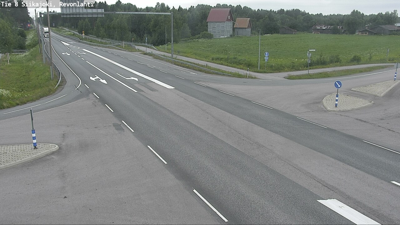 Kelikamerat Kuva Tie 8 Siikajoki, Revonlahti, Siikajoki, Pohjois-Pohjanmaa