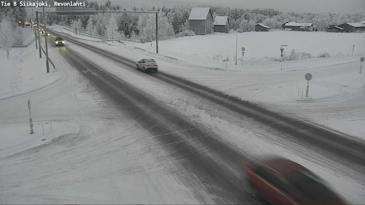 Kelikamerat Kuva Tie 8 Siikajoki, Revonlahti, Siikajoki, Pohjois-Pohjanmaa