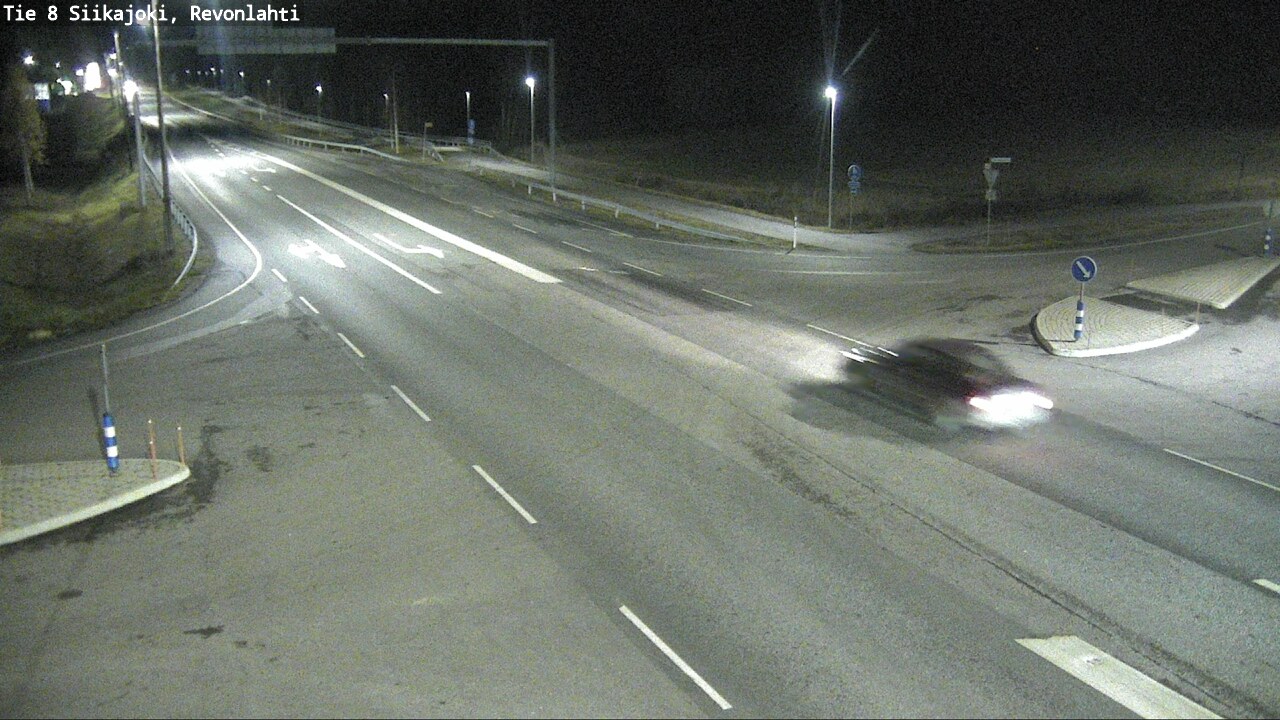 Kelikamerat Kuva Tie 8 Siikajoki, Revonlahti, Siikajoki, Pohjois-Pohjanmaa