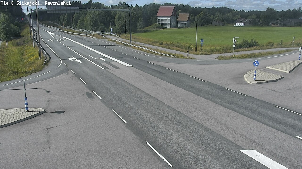 Kelikamerat Kuva Tie 8 Siikajoki, Revonlahti, Siikajoki, Pohjois-Pohjanmaa