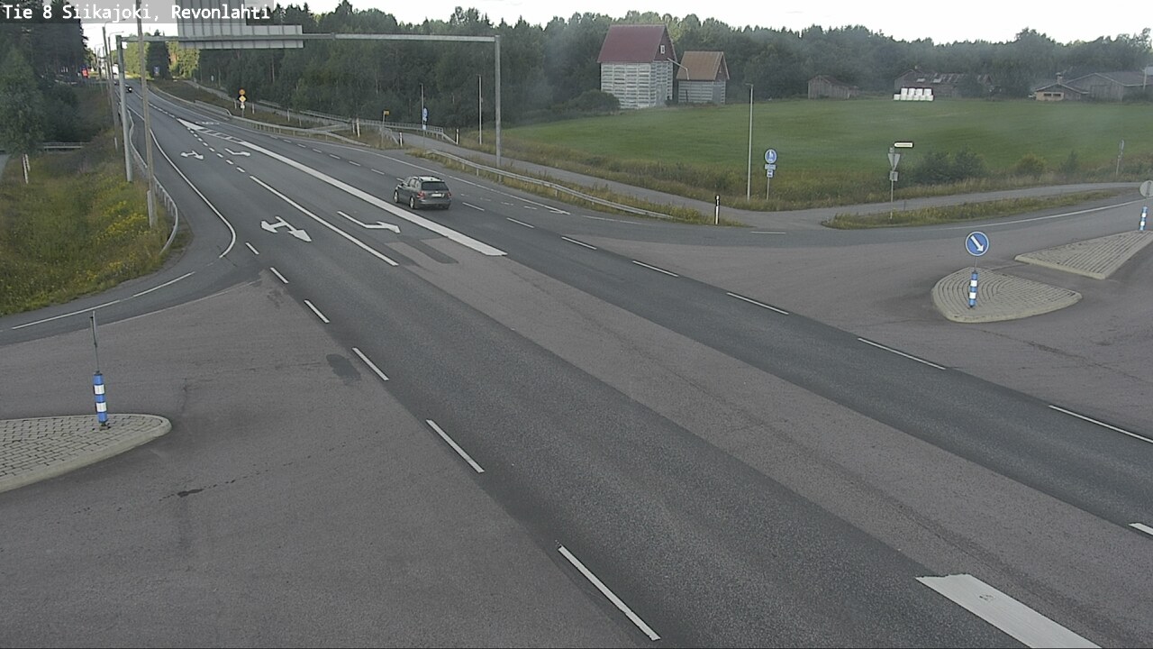 Kelikamerat Kuva Tie 8 Siikajoki, Revonlahti, Siikajoki, Pohjois-Pohjanmaa