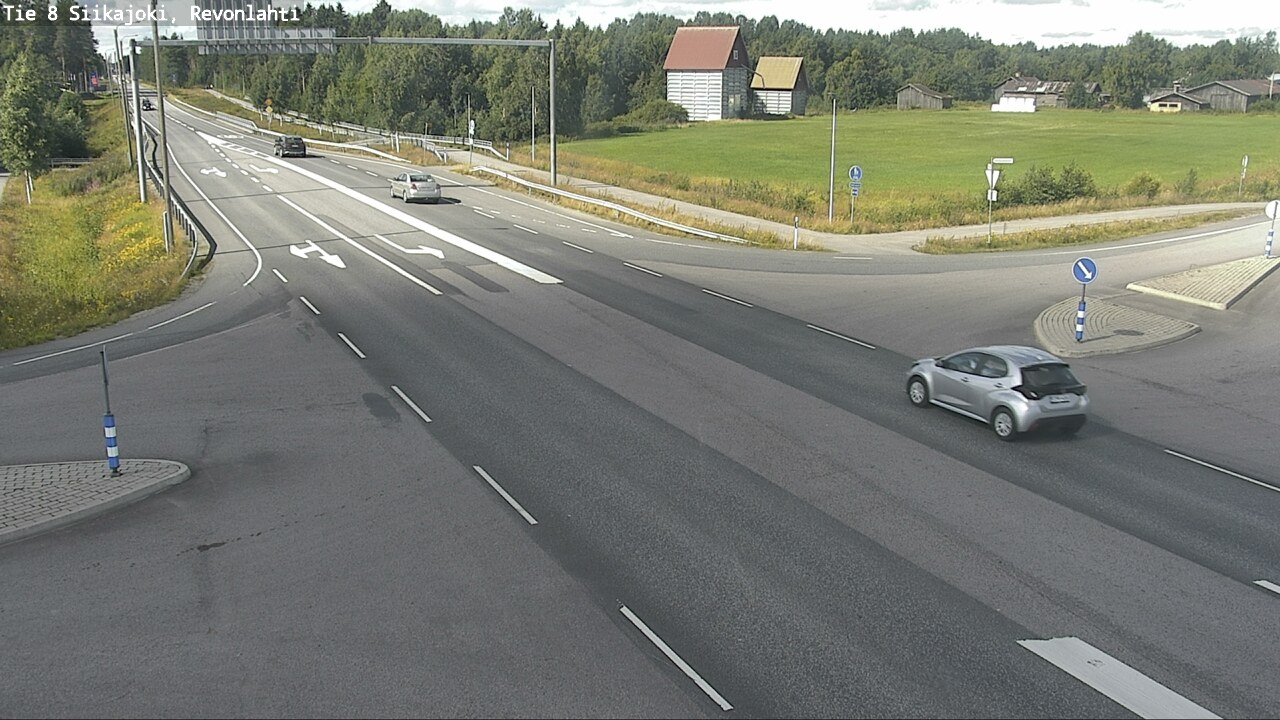 Kelikamerat Kuva Tie 8 Siikajoki, Revonlahti, Siikajoki, Pohjois-Pohjanmaa