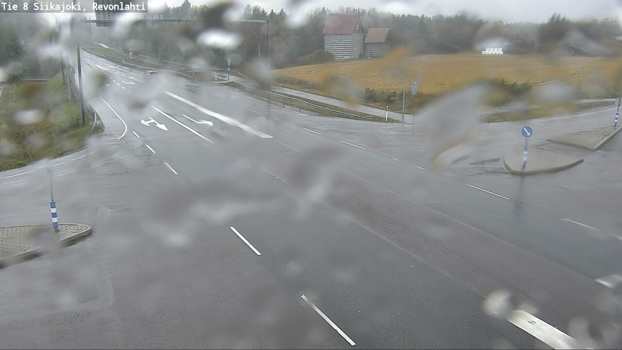 Weather Camera Image Väg 8 Siikajoki, Revolax, Siikajoki, Pohjois-Pohjanmaa