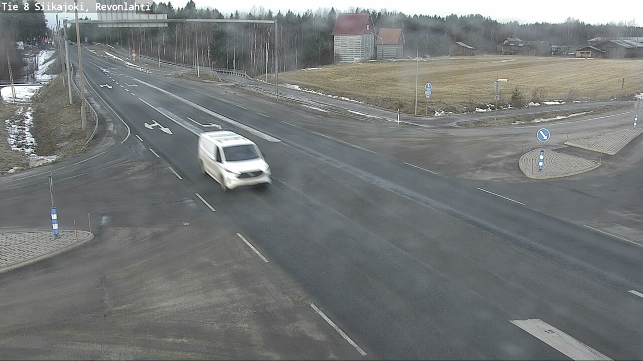 Kelikamerat Kuva Tie 8 Siikajoki, Revonlahti, Siikajoki, Pohjois-Pohjanmaa