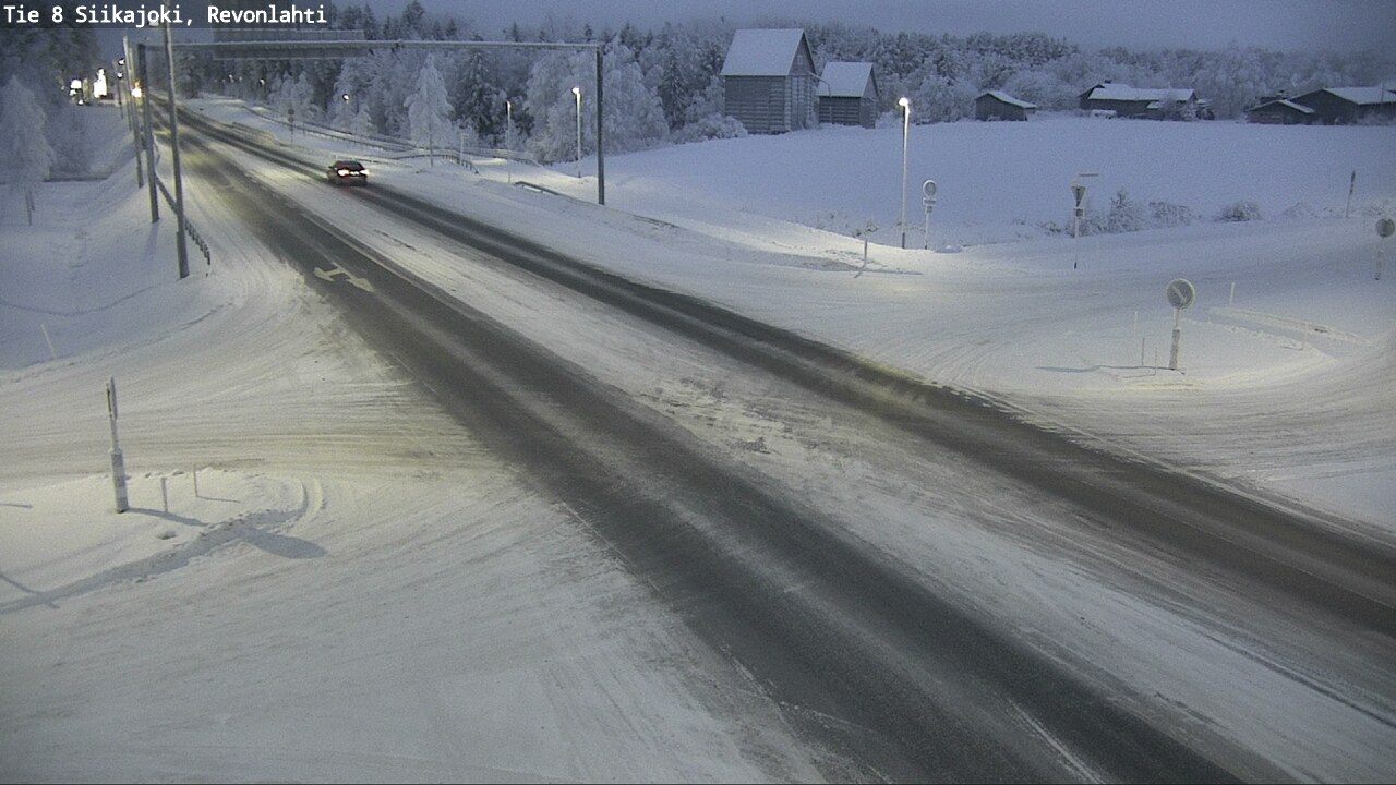 Kelikamerat Kuva Tie 8 Siikajoki, Revonlahti, Siikajoki, Pohjois-Pohjanmaa