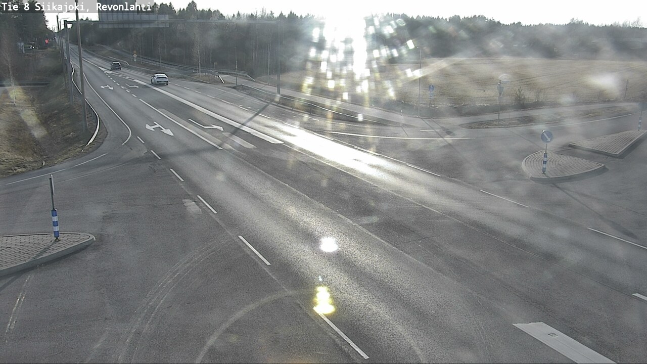 Weather Camera Image Väg 8 Siikajoki, Revolax, Siikajoki, Pohjois-Pohjanmaa