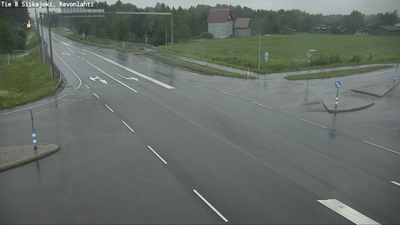 Kelikamerat Kuva Tie 8 Siikajoki, Revonlahti, Siikajoki, Pohjois-Pohjanmaa