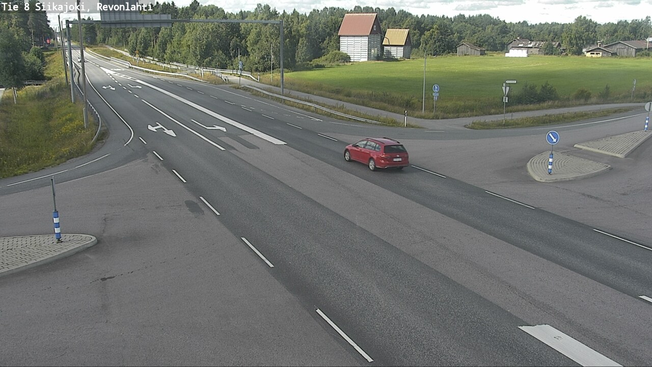 Kelikamerat Kuva Tie 8 Siikajoki, Revonlahti, Siikajoki, Pohjois-Pohjanmaa