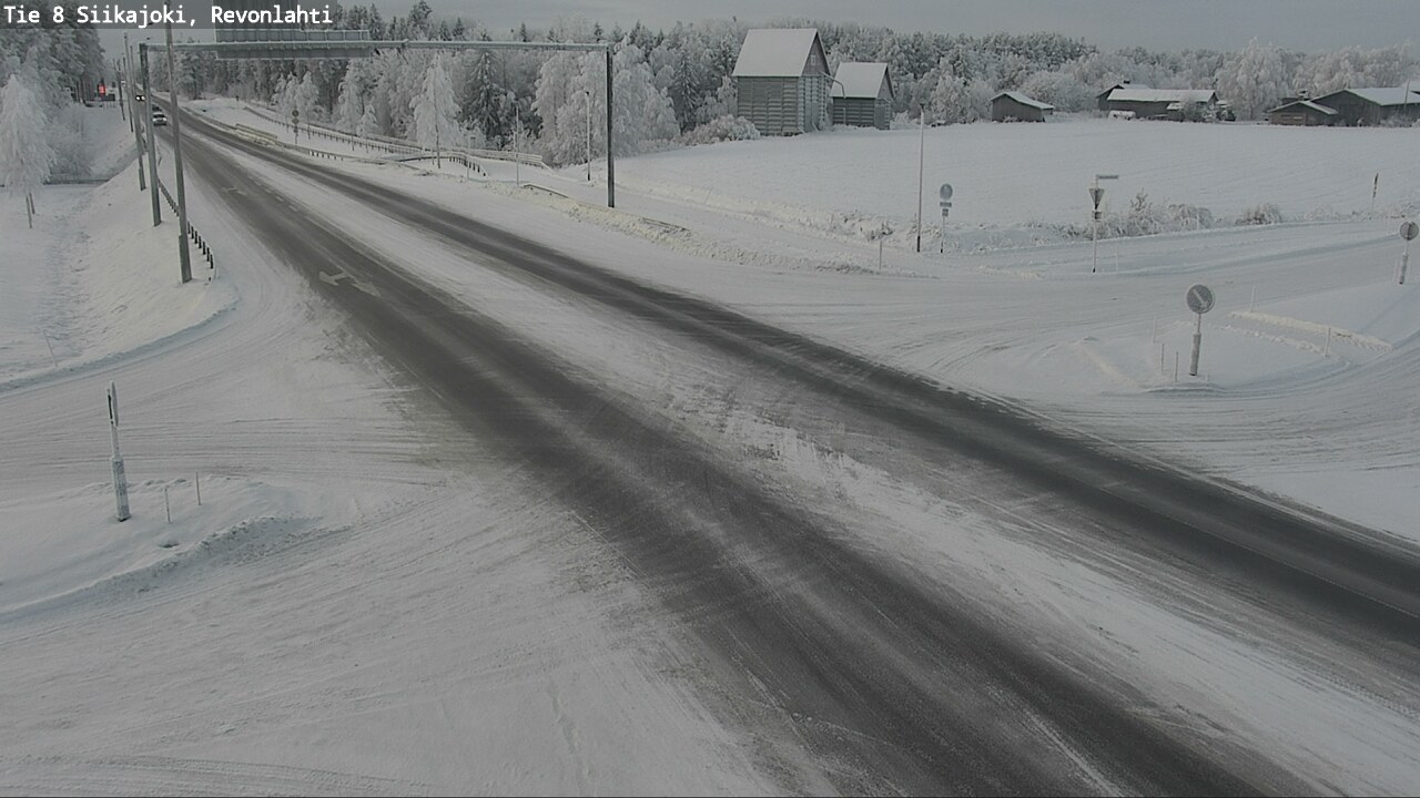 Kelikamerat Kuva Tie 8 Siikajoki, Revonlahti, Siikajoki, Pohjois-Pohjanmaa