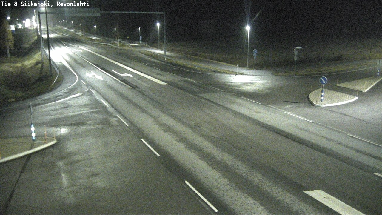 Kelikamerat Kuva Tie 8 Siikajoki, Revonlahti, Siikajoki, Pohjois-Pohjanmaa