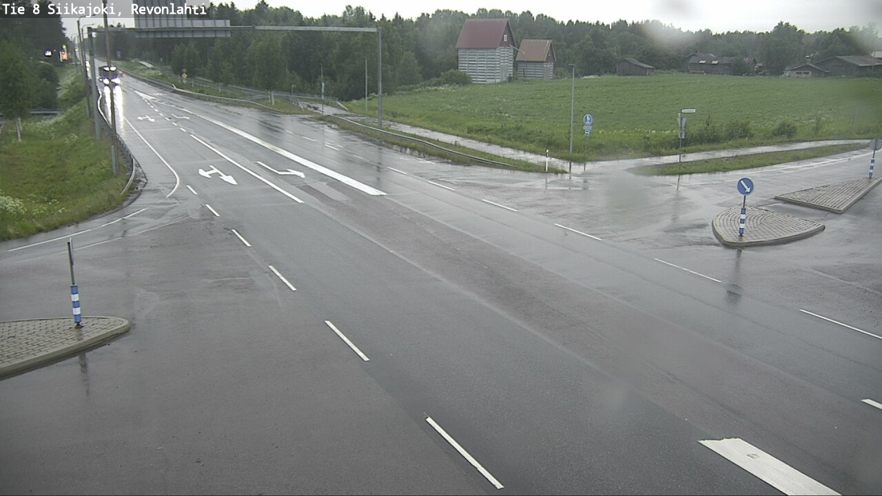 Kelikamerat Kuva Tie 8 Siikajoki, Revonlahti, Siikajoki, Pohjois-Pohjanmaa