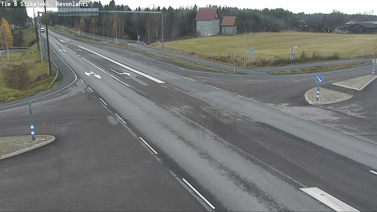 Kelikamerat Kuva Tie 8 Siikajoki, Revonlahti, Siikajoki, Pohjois-Pohjanmaa