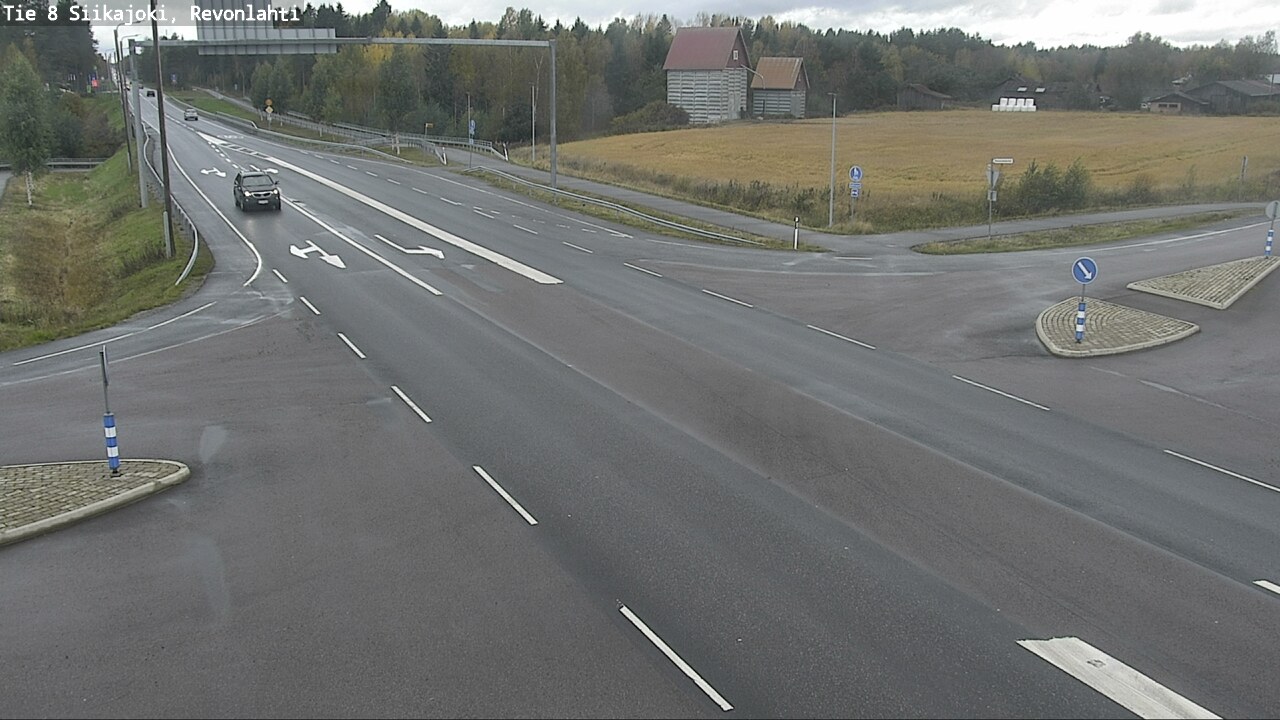 Kelikamerat Kuva Tie 8 Siikajoki, Revonlahti, Siikajoki, Pohjois-Pohjanmaa