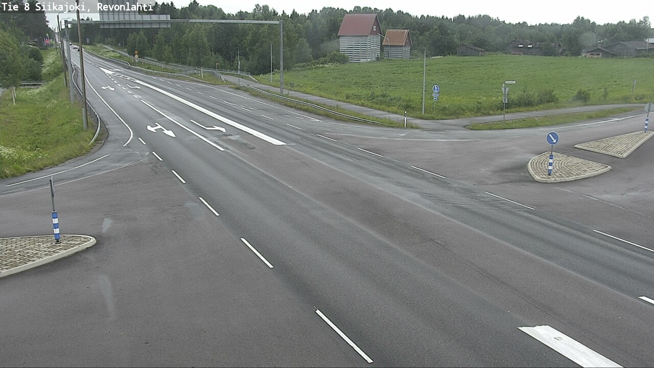 Kelikamerat Kuva Tie 8 Siikajoki, Revonlahti, Siikajoki, Pohjois-Pohjanmaa