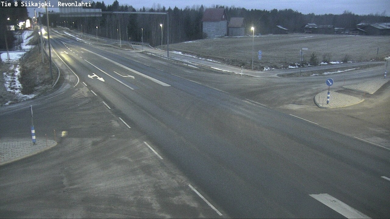 Kelikamerat Kuva Tie 8 Siikajoki, Revonlahti, Siikajoki, Pohjois-Pohjanmaa