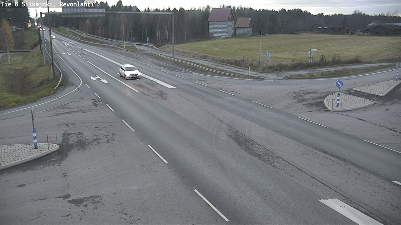 Kelikamerat Kuva Tie 8 Siikajoki, Revonlahti, Siikajoki, Pohjois-Pohjanmaa