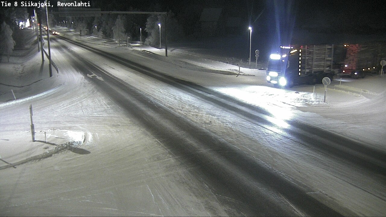 Kelikamerat Kuva Tie 8 Siikajoki, Revonlahti, Siikajoki, Pohjois-Pohjanmaa