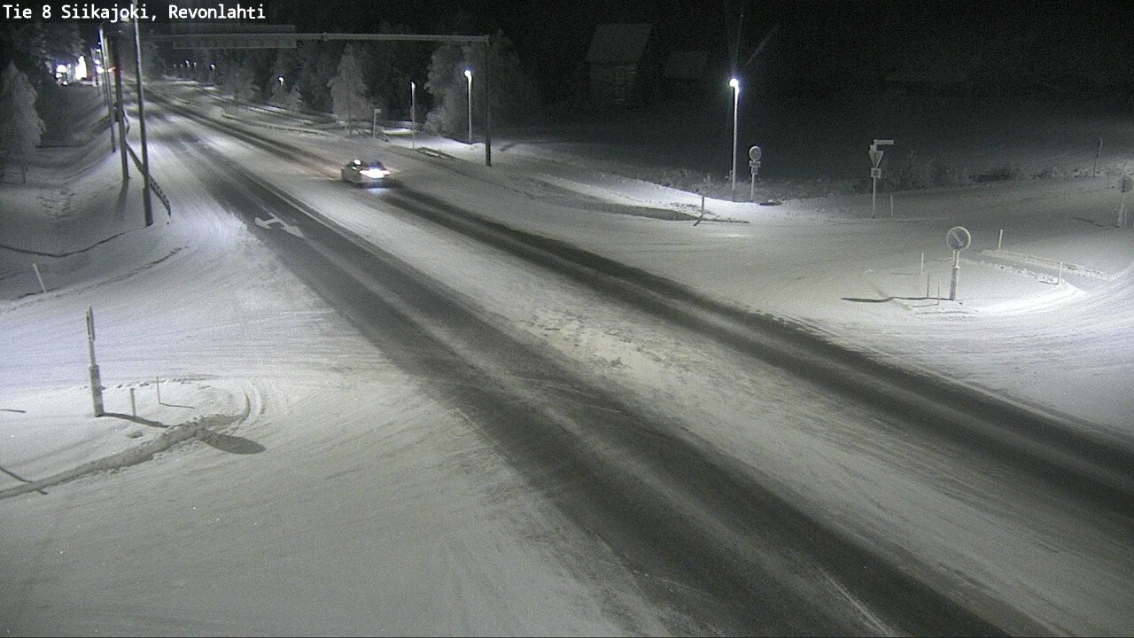 Kelikamerat Kuva Tie 8 Siikajoki, Revonlahti, Siikajoki, Pohjois-Pohjanmaa