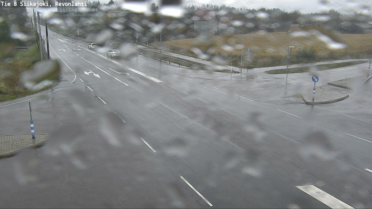 Weather Camera Image Road 8 Siikajoki, Revonlahti, Siikajoki, Pohjois-Pohjanmaa
