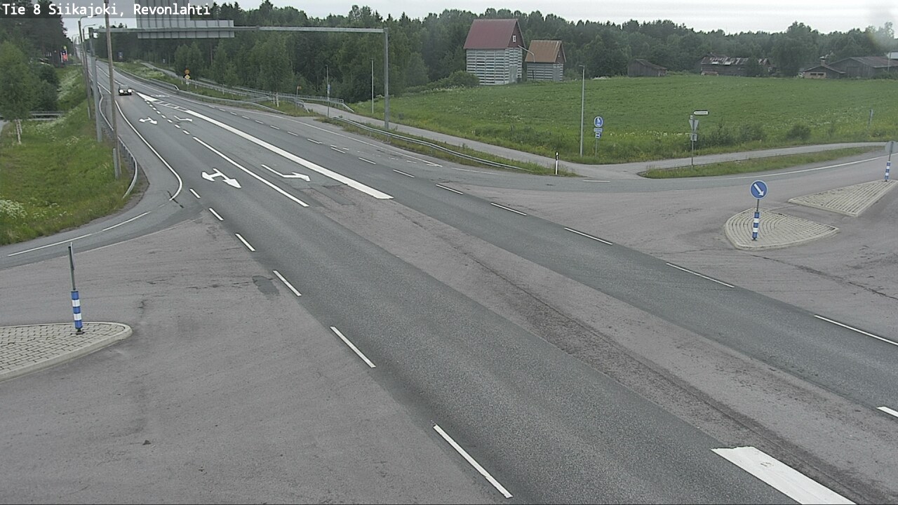 Kelikamerat Kuva Tie 8 Siikajoki, Revonlahti, Siikajoki, Pohjois-Pohjanmaa