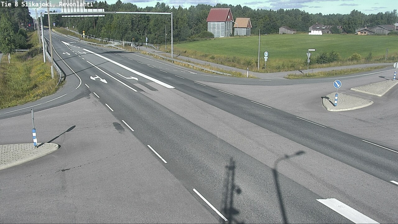 Kelikamerat Kuva Tie 8 Siikajoki, Revonlahti, Siikajoki, Pohjois-Pohjanmaa