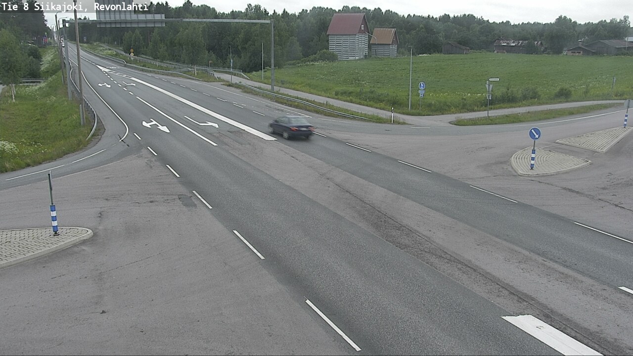 Kelikamerat Kuva Tie 8 Siikajoki, Revonlahti, Siikajoki, Pohjois-Pohjanmaa