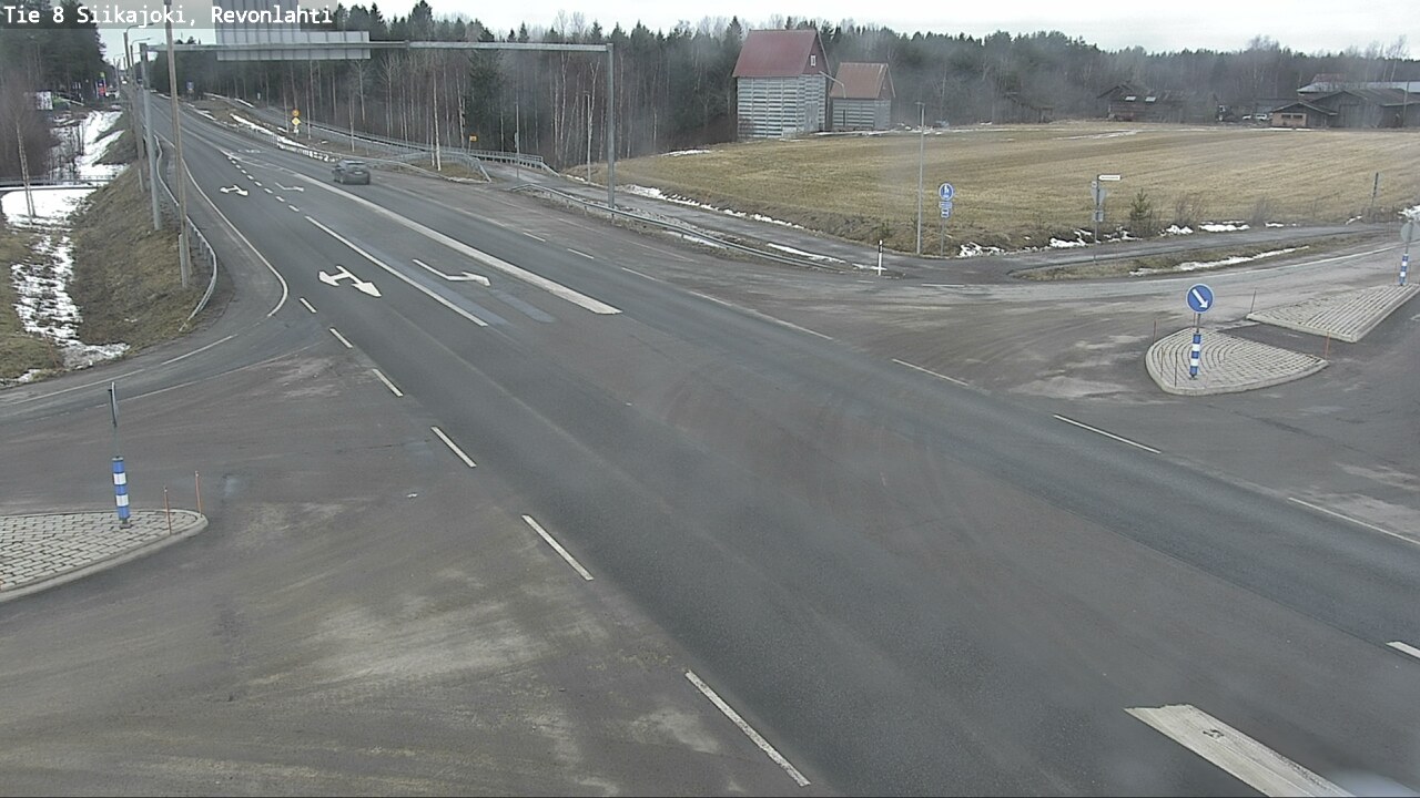 Kelikamerat Kuva Tie 8 Siikajoki, Revonlahti, Siikajoki, Pohjois-Pohjanmaa