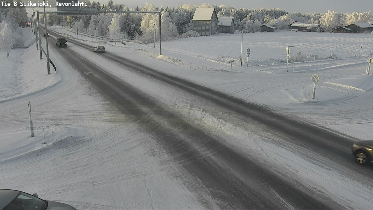 Kelikamerat Kuva Tie 8 Siikajoki, Revonlahti, Siikajoki, Pohjois-Pohjanmaa