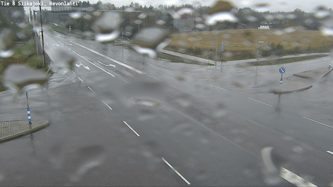 Weather Camera Image Road 8 Siikajoki, Revonlahti, Siikajoki, Pohjois-Pohjanmaa