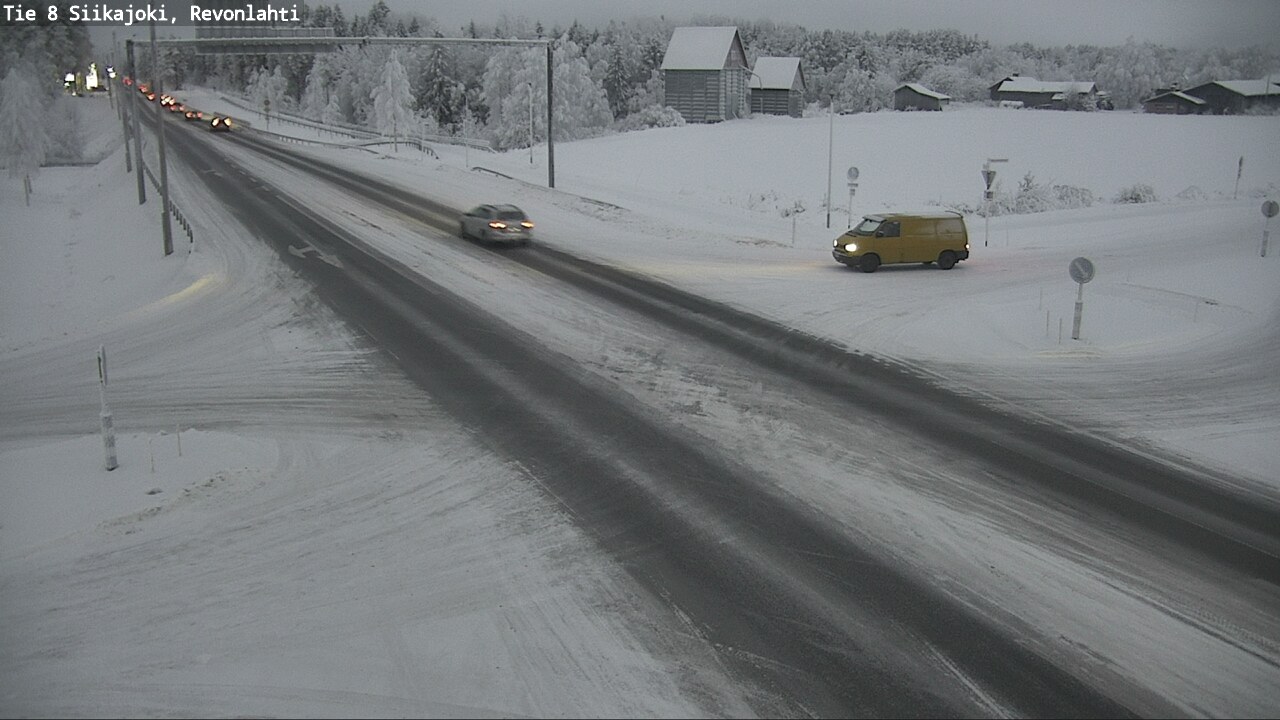 Kelikamerat Kuva Tie 8 Siikajoki, Revonlahti, Siikajoki, Pohjois-Pohjanmaa