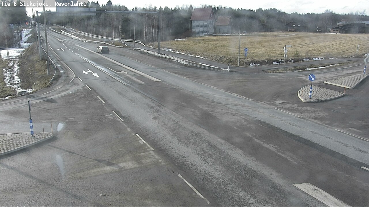 Kelikamerat Kuva Tie 8 Siikajoki, Revonlahti, Siikajoki, Pohjois-Pohjanmaa