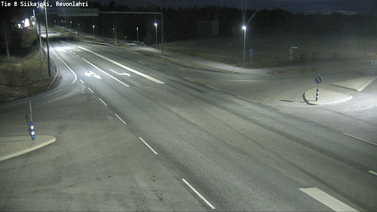 Weather Camera Image Väg 8 Siikajoki, Revolax, Siikajoki, Pohjois-Pohjanmaa