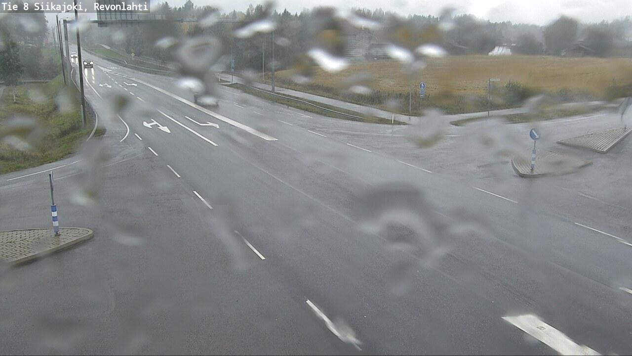 Weather Camera Image Väg 8 Siikajoki, Revolax, Siikajoki, Pohjois-Pohjanmaa