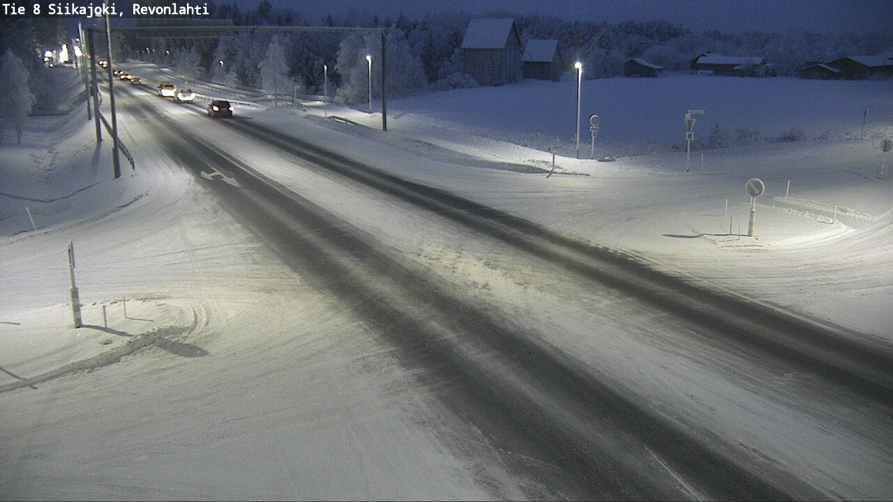 Kelikamerat Kuva Tie 8 Siikajoki, Revonlahti, Siikajoki, Pohjois-Pohjanmaa