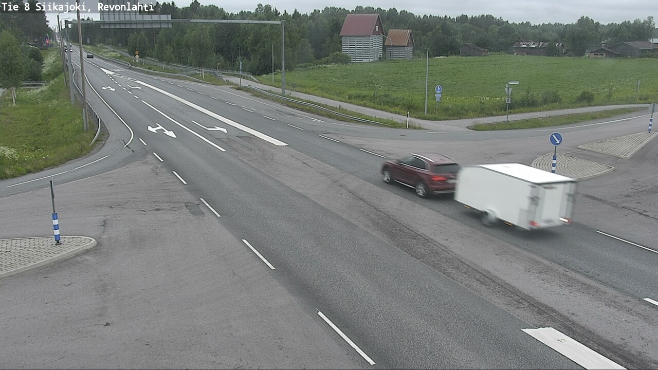 Kelikamerat Kuva Tie 8 Siikajoki, Revonlahti, Siikajoki, Pohjois-Pohjanmaa