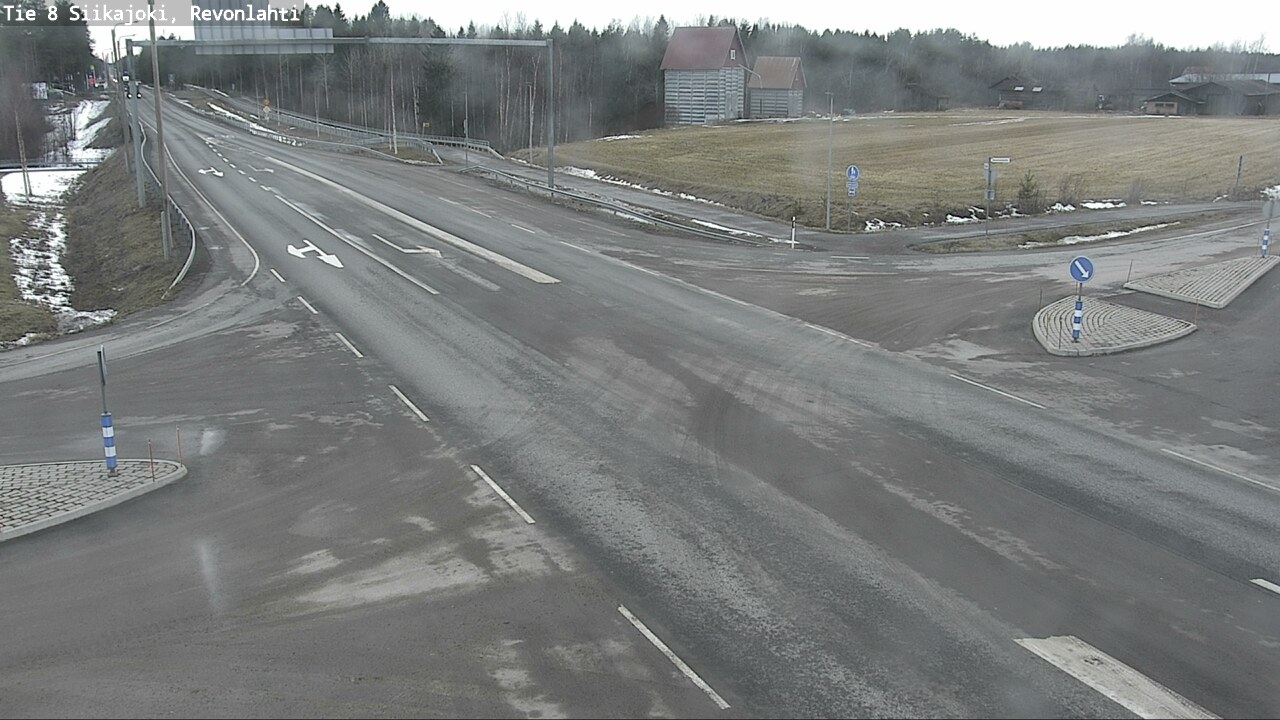 Kelikamerat Kuva Tie 8 Siikajoki, Revonlahti, Siikajoki, Pohjois-Pohjanmaa