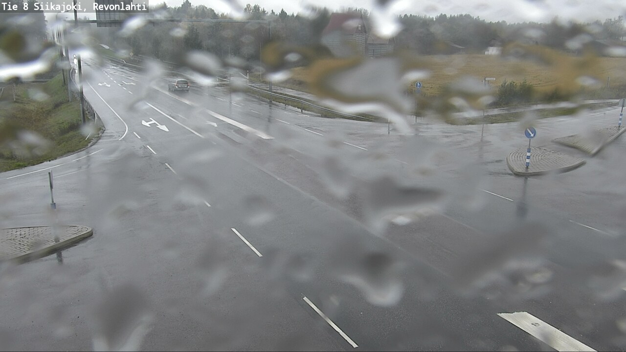 Weather Camera Image Väg 8 Siikajoki, Revolax, Siikajoki, Pohjois-Pohjanmaa